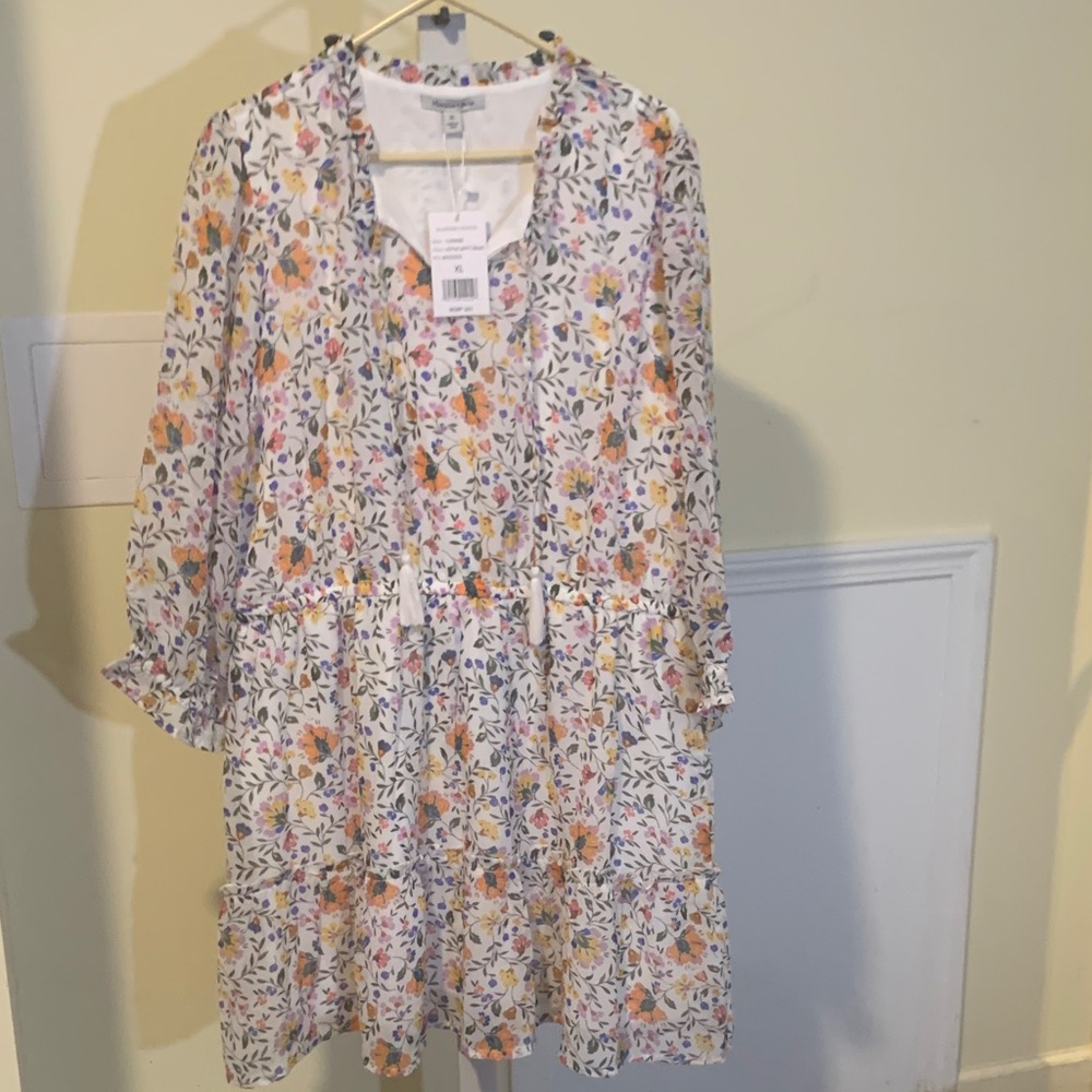 Floral Long Sleeve Dress